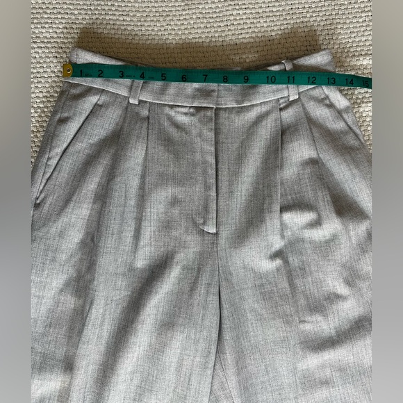 Abercrombie & Fitch A&F Sloane Tailored Wide Leg Trouser Pants - Size 2S - Picture 9 of 10